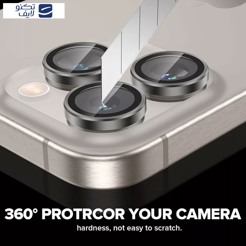 محافظ لنز دوربین انتک مدل Metal مناسب برای گوشی موبایل اپل Iphone 16 Pro / 16 Pro Max محافظ لنز دوربین انتک مدل Metal مناسب برای گوشی موبایل اپل Iphone 16 Pro / 16 Pro Max