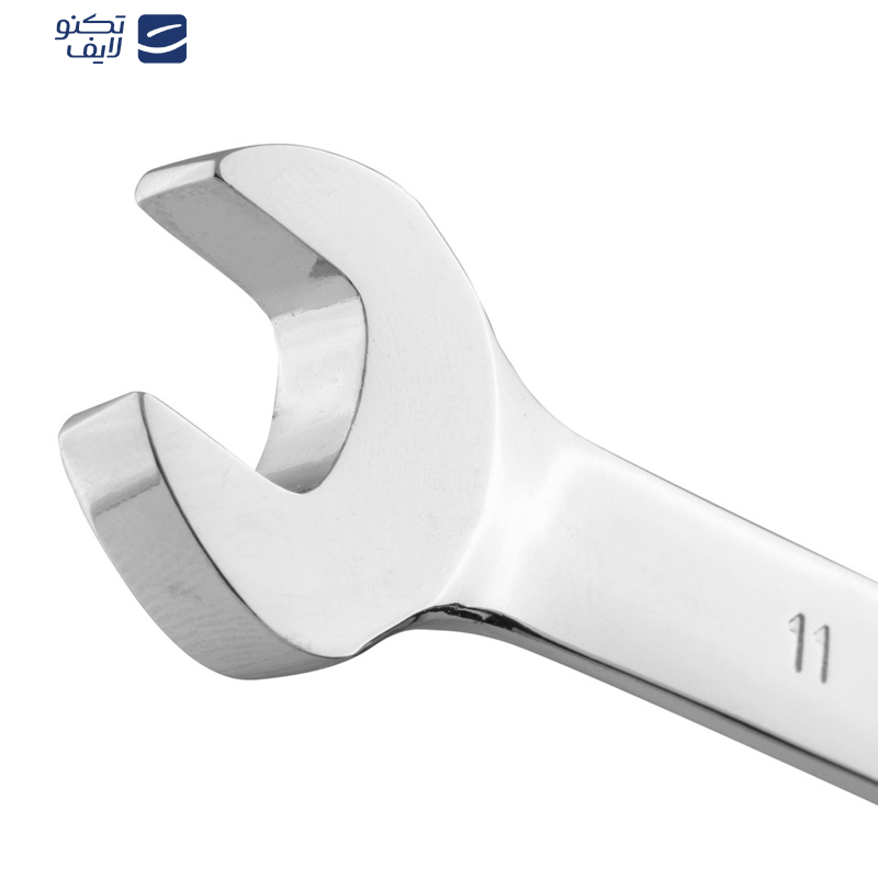 آچار یکسر تخت یک سر جغجغه رونیکس مدل RH-2161 سایز ۱۱ آچار یکسر تخت یک سر جغجغه رونیکس مدل RH-2161 سایز ۱۱