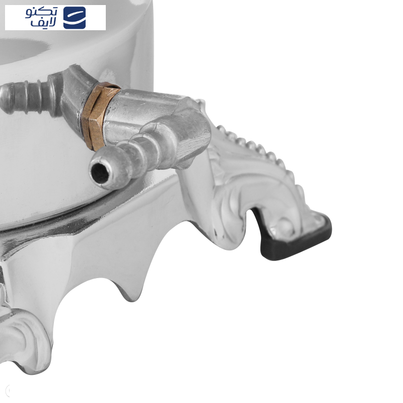 سماور گازی زرین مدل نگین ظرفیت 5 لیتر سماور گازی زرین مدل نگین ظرفیت 5 لیتر