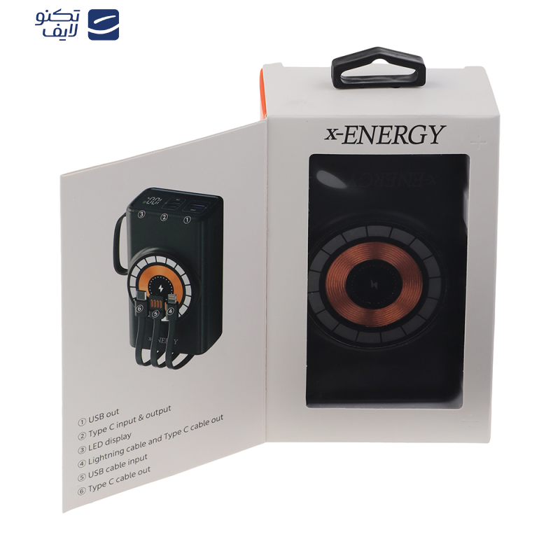 پاوربانک ایکس انرژی مدل X-828M 22.5W ظرفیت 20000 میلی آمپر ساعت پاوربانک ایکس انرژی مدل X-828M 22.5W ظرفیت 20000 میلی آمپر ساعت