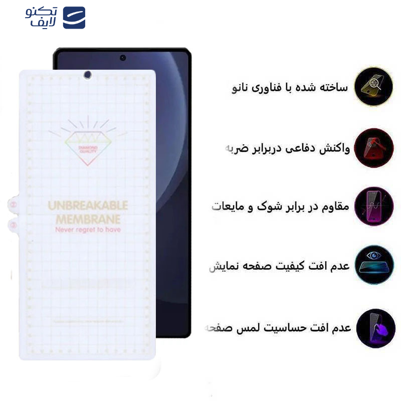 محافظ صفحه نمایش اپیکوی مدل Hydrogel مناسب برای گوشی موبایل سامسونگ Galaxy S25 Ultra محافظ صفحه نمایش اپیکوی مدل Hydrogel مناسب برای گوشی موبایل سامسونگ Galaxy S25 Ultra