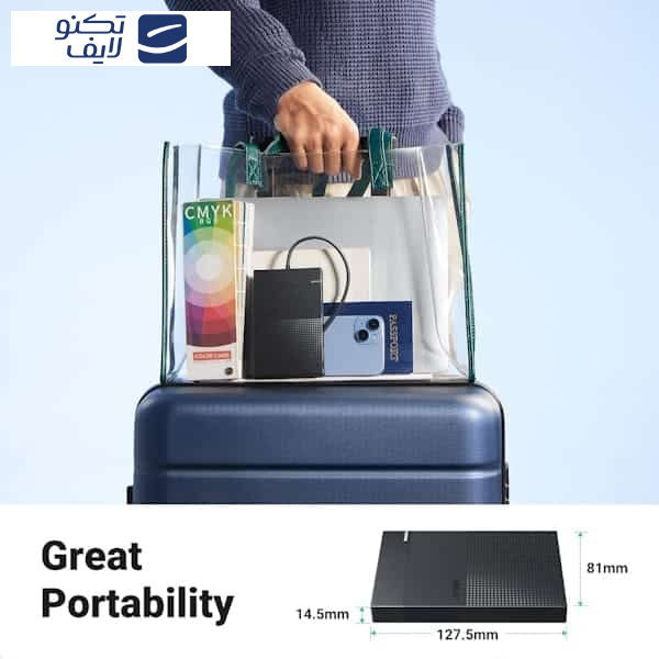 قاب هارد اکسترنال  2.5 اینچی USB 3.0 یوگرین مدل CM471-30719 قاب هارد اکسترنال  2.5 اینچی USB 3.0 یوگرین مدل CM471-30719