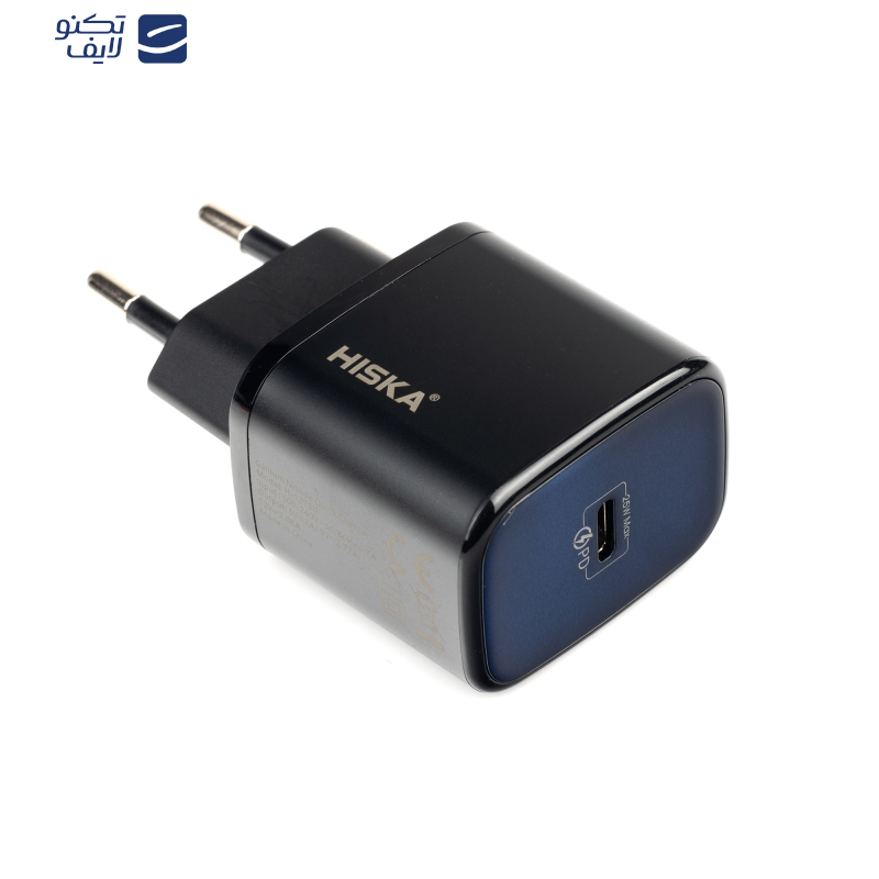 شارژر دیواری 25 وات هیسکا مدل H-127EU شارژر دیواری 25 وات هیسکا مدل H-127EU