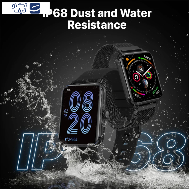 ساعت هوشمند پرومیت مدل PROWATCH-M18.BLACK ساعت هوشمند پرومیت مدل PROWATCH-M18.BLACK