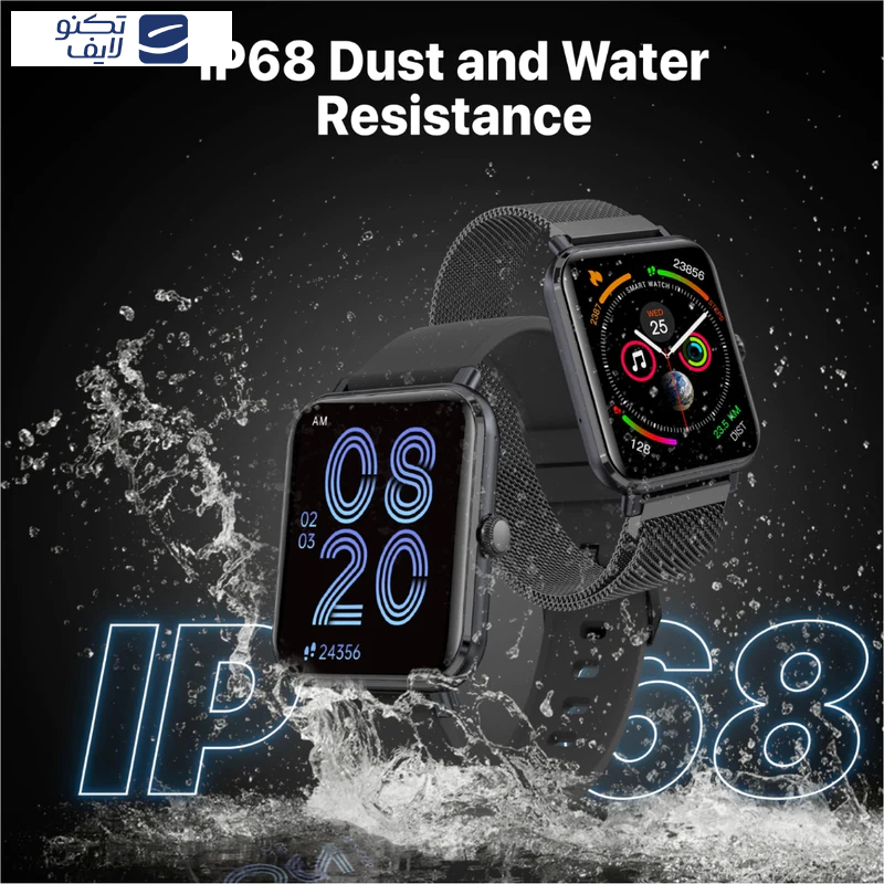 ساعت هوشمند پرومیت مدل PROWATCH-M18.GRAPHITE ساعت هوشمند پرومیت مدل PROWATCH-M18.GRAPHITE