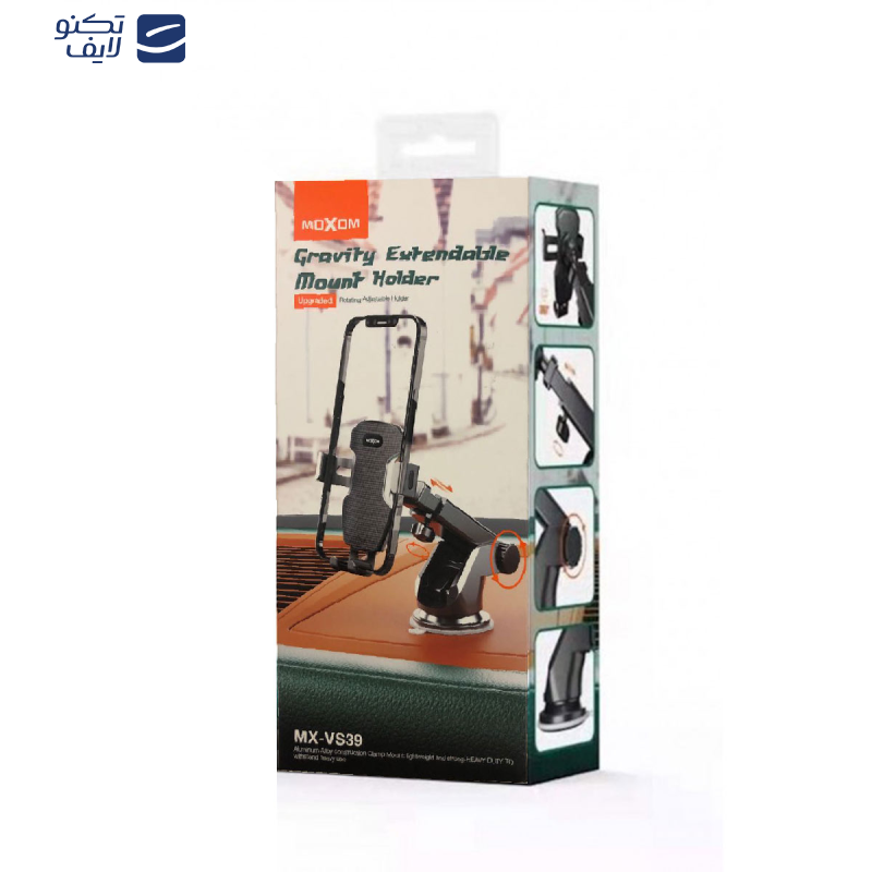 پایه نگهدارنده گوشی موبایل موکسوم مدل MX-VS39 پایه نگهدارنده گوشی موبایل موکسوم مدل MX-VS39