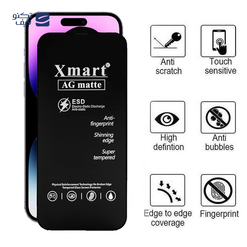 gallery-گلس گوشی مات اپل iphone 14 Plus/13 Pro Max اپیکوی مدل Xmart Ag Matte copy.png gallery-گلس گوشی مات اپل iphone 14 Plus/13 Pro Max اپیکوی مدل Xmart Ag Matte copy.png
