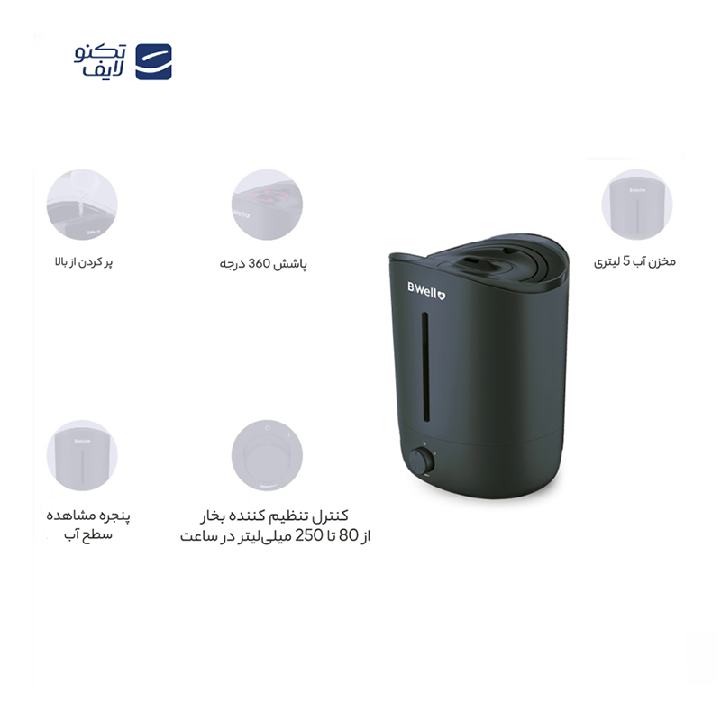 دستگاه بخور سرد بی ول مدل PRO-12 دستگاه بخور سرد بی ول مدل PRO-12