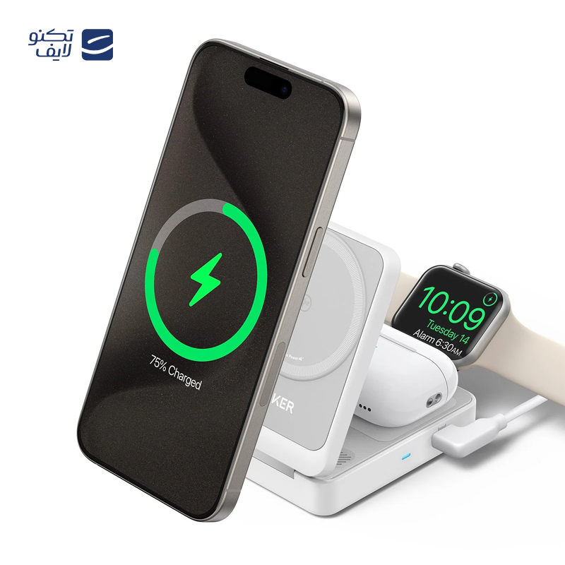 gallery-شارژر بی سیم انکر مدل MagSafe B25m8 توان 15 وات copy.png