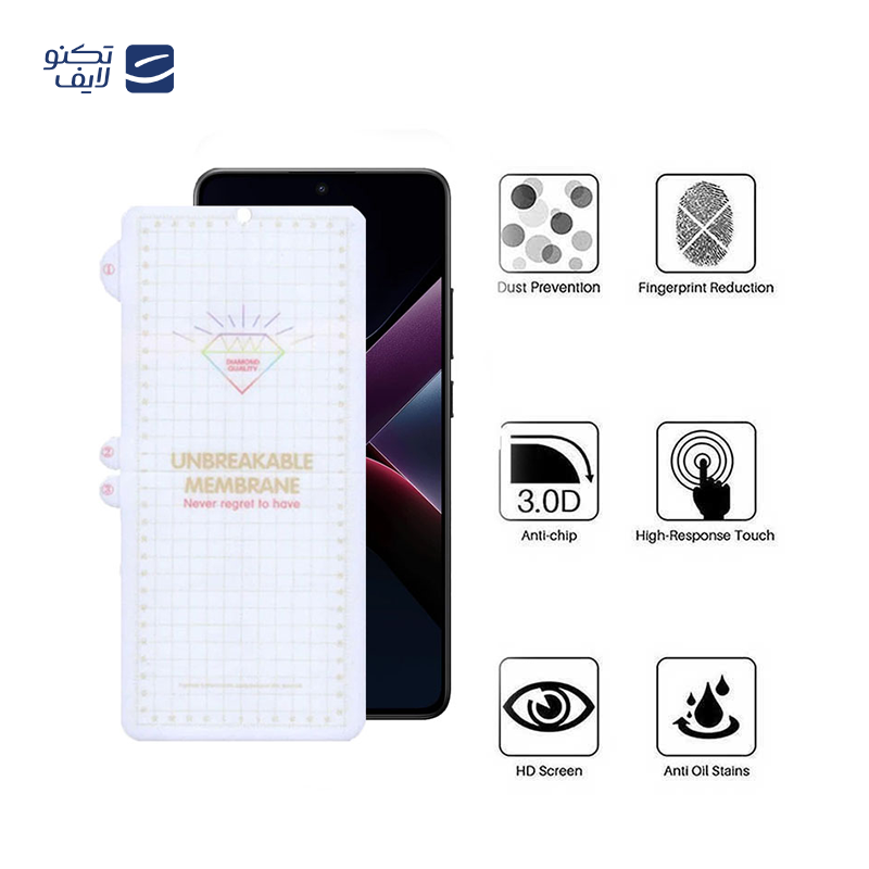 محافظ صفحه نمایش اپیکوی مدل Hydrogel مناسب برای گوشی موبایل شیائومی Poco X7 Pro / X7 / X6 Pro /X6  محافظ صفحه نمایش اپیکوی مدل Hydrogel مناسب برای گوشی موبایل شیائومی Poco X7 Pro / X7 / X6 Pro /X6