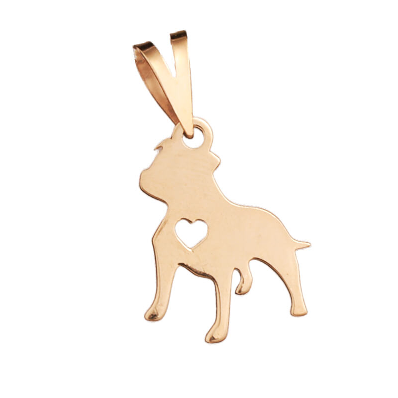 پلاک طلا 18 عیار طرح سگ مهربان پلاک طلا 18 عیار طرح سگ مهربان