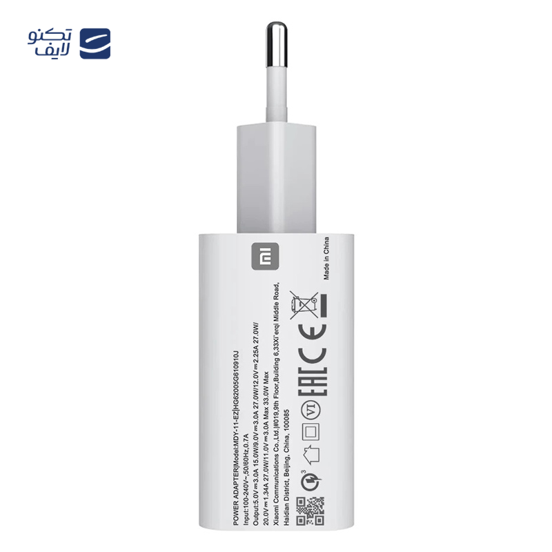 gallery-   آداپتور اصلی شیائومی مدل MDY-11-EZ فست شارژ 33 وات 2 پین copy.png gallery-   آداپتور اصلی شیائومی مدل MDY-11-EZ فست شارژ 33 وات 2 پین copy.png
