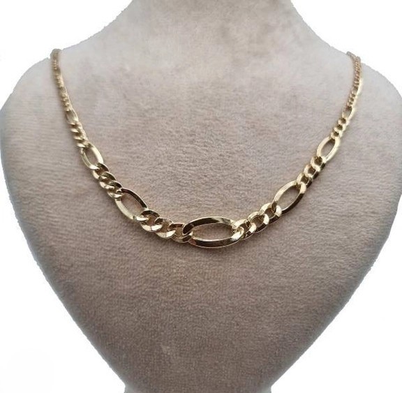 گردنبند طلا 18 عیار اپال گلد مدل فیگارو کونیک گردنبند طلا 18 عیار اپال گلد مدل فیگارو کونیک