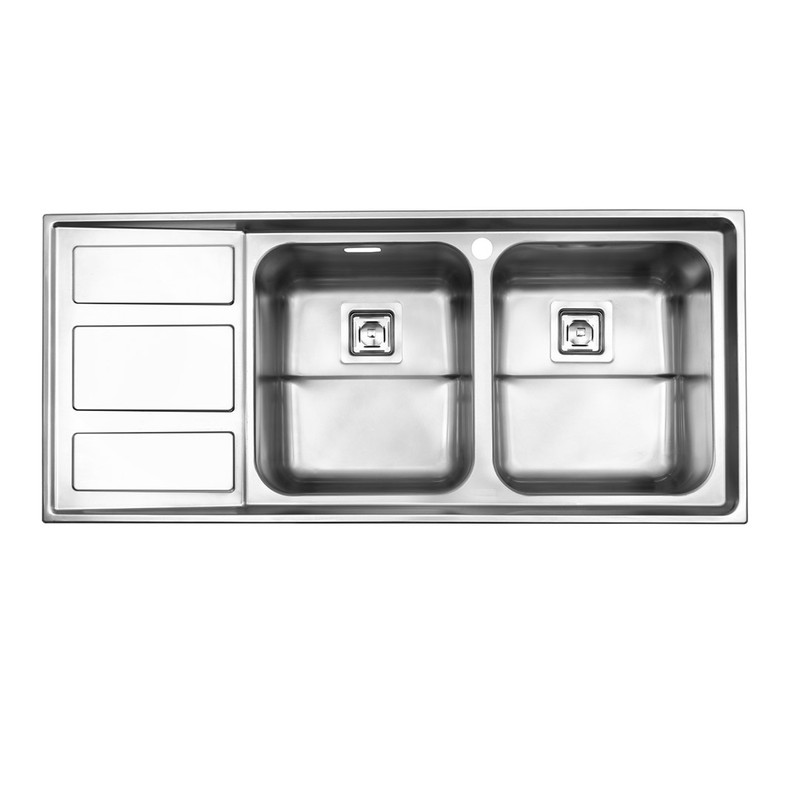 سینک استیل البرز مدل 765 توکار سینک استیل البرز مدل 765 توکار