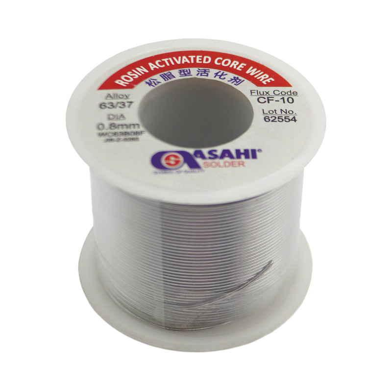 سیم لحیم آساهی مدل YP-ROGHANI-CF-10-08MM مقدار 250 گرم سیم لحیم آساهی مدل YP-ROGHANI-CF-10-08MM مقدار 250 گرم