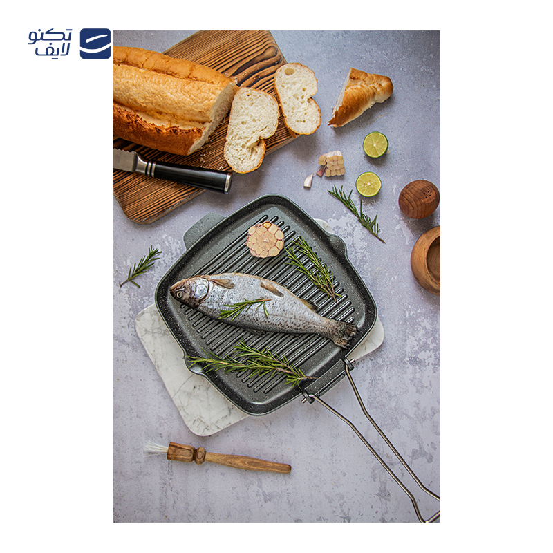تابه گریل تکنو سایز24 تابه گریل تکنو سایز24