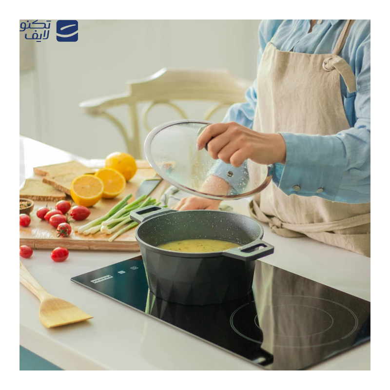 قابلمه تکنو مدل دایمند سایز 24 قابلمه تکنو مدل دایمند سایز 24