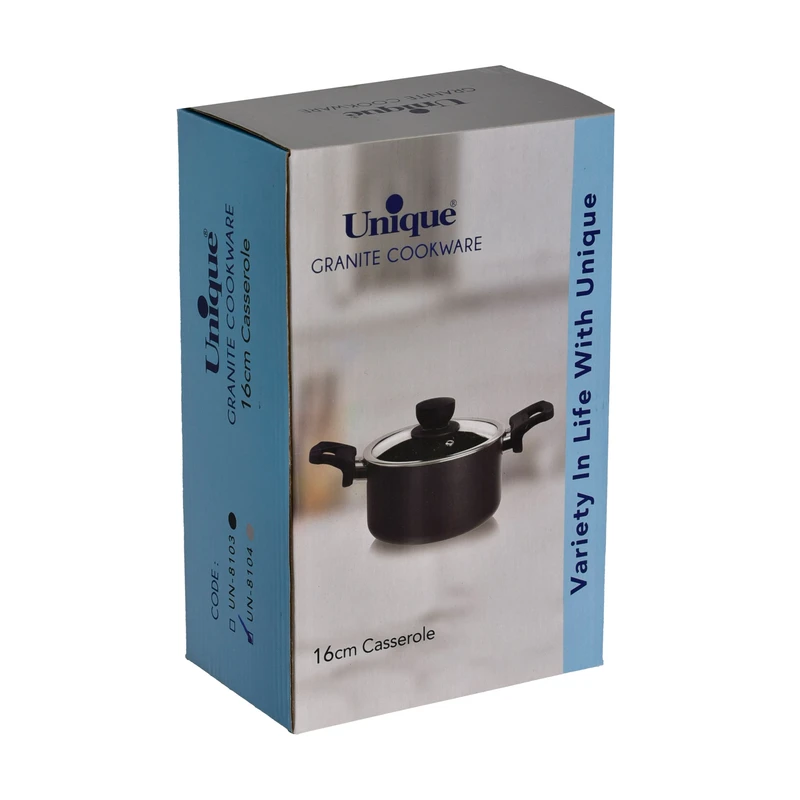 قابلمه گرانیتی یونیک کد 8104 سایز 16 قابلمه گرانیتی یونیک کد 8104 سایز 16