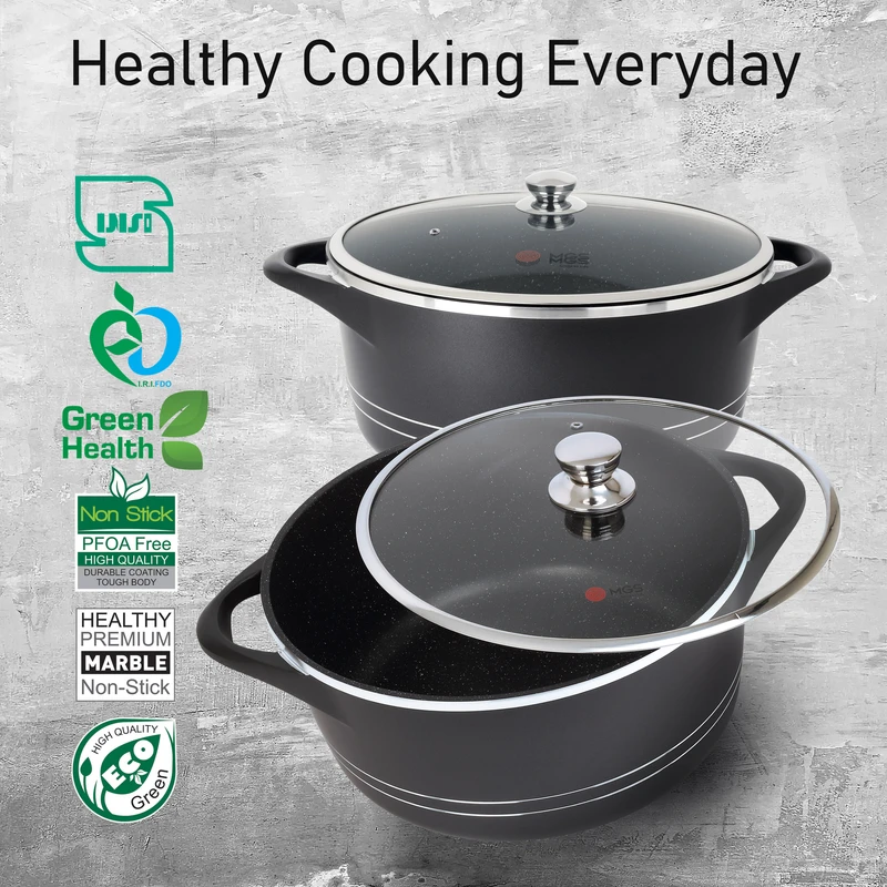 قابلمه ام جی اس مدل دو دسته کد 800217 سایز 40 قابلمه ام جی اس مدل دو دسته کد 800217 سایز 40