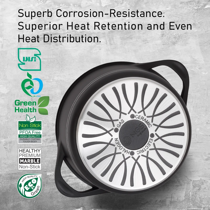 قابلمه ام جی اس سری ایتالیا مدل B سایز 20 قابلمه ام جی اس سری ایتالیا مدل B سایز 20