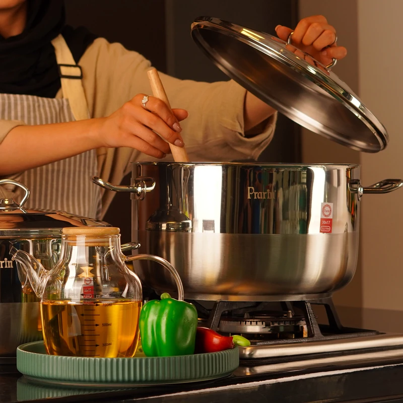 قابلمه پرارین مدل 4230 سایز 30 قابلمه پرارین مدل 4230 سایز 30