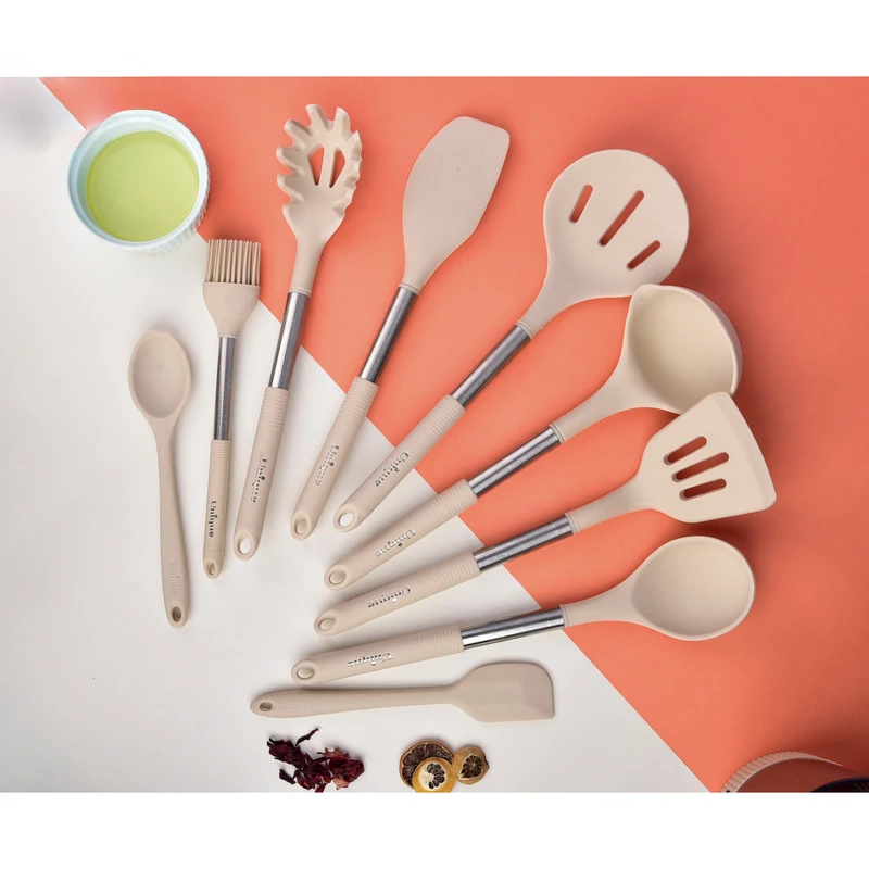 سرویس کفگیر و ملاقه 10 پارچه یونیک کد 1165 سرویس کفگیر و ملاقه 10 پارچه یونیک کد 1165