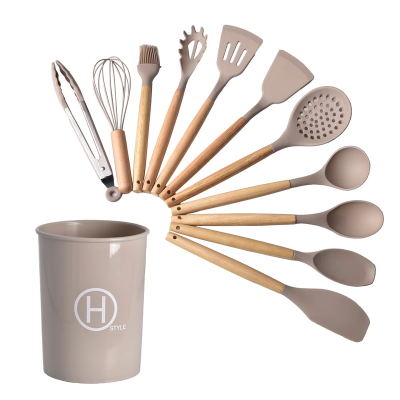 سرویس کفگیر و ملاقه 12 پارچه مدل H - STYLE