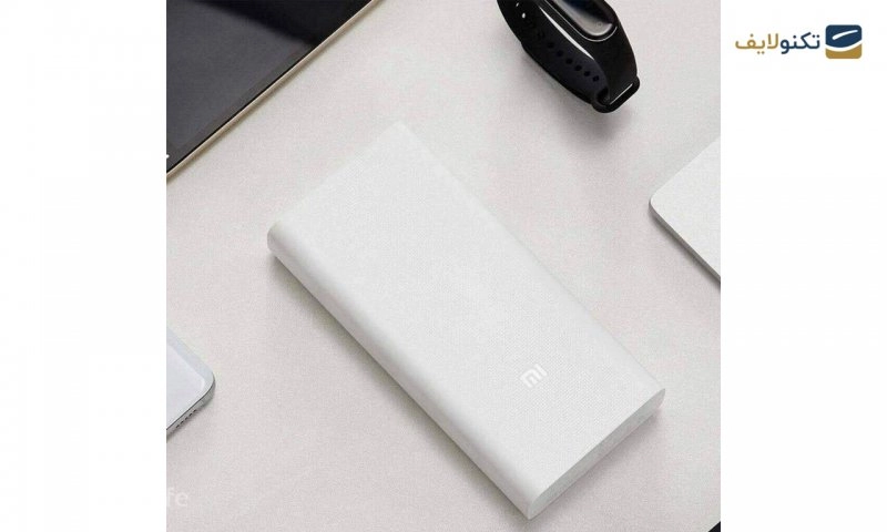 پاوربانک شیائومی مدل PLM18ZM ظرفیت 20000 میلی آمپر ساعت به همراه کابل تبدیل microUSB پاوربانک شیائومی مدل PLM18ZM ظرفیت 20000 میلی آمپر ساعت به همراه کابل تبدیل microUSB