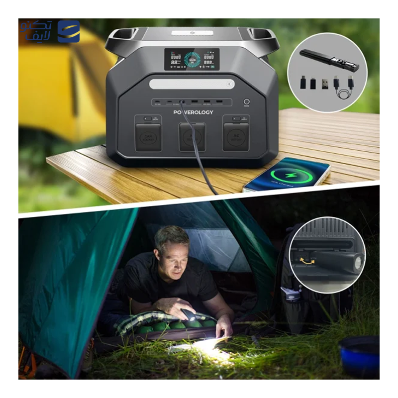 gallery-پاور استیشن پاورولوژی مدل PPBCHA30BK ظرفیت 192000 میلی آمپر ساعت copy.png