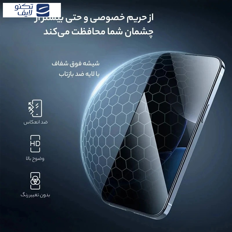 gallery-محافظ صفحه نمایش حریم شخصی گوشی اپل iPhone 17 -16 Pro گرین لاین مدل 3D Silicone Plus Privacy  copy.png gallery-محافظ صفحه نمایش حریم شخصی گوشی اپل iPhone 17 -16 Pro گرین لاین مدل 3D Silicone Plus Privacy  copy.png