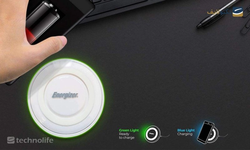 شارژر بی سیم انرجایزر مدل WLACWH4 شارژر بی سیم انرجایزر مدل WLACWH4