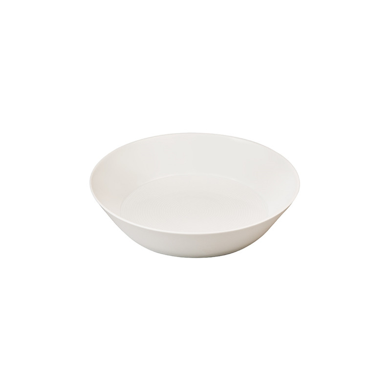 بشقاب خورش خوری زی مدل فرم اس 19 سفید درجه 3 بسته شش عددی