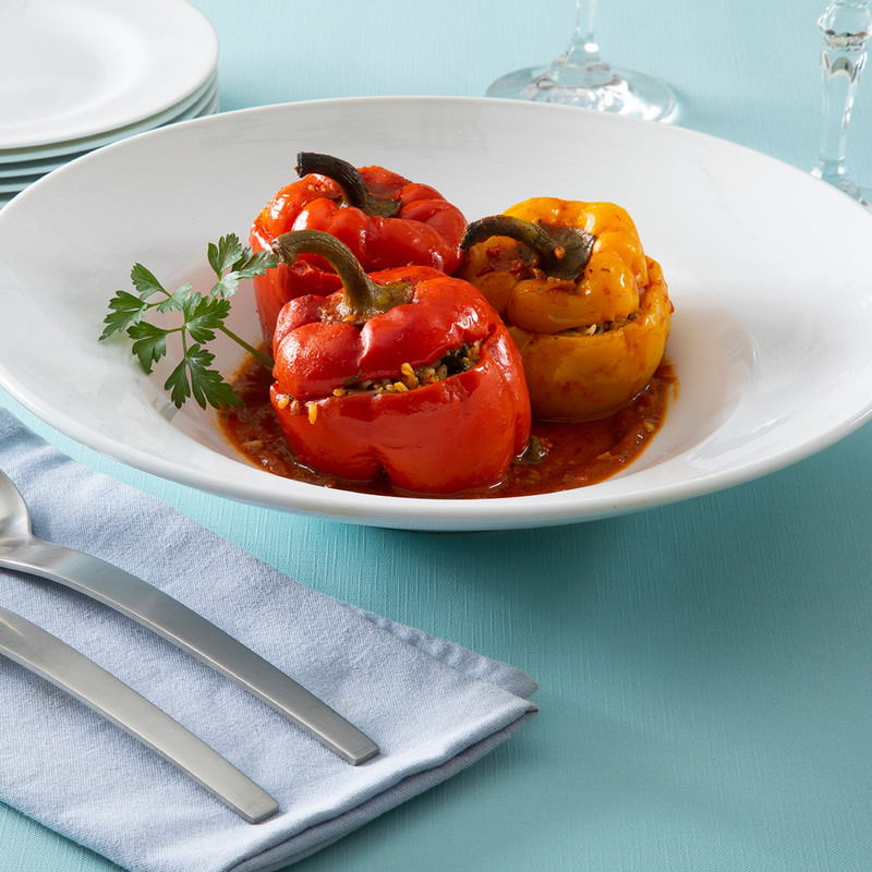 بشقاب زی مدل ظرف پاستا گود 30 سفید درجه یک