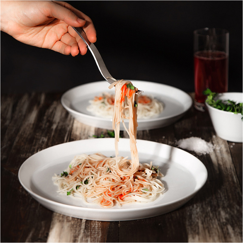 بشقاب غذاخوری زی مدل فرم اس 27 سفید درجه عالی بسته 3 عددی بشقاب غذاخوری زی مدل فرم اس 27 سفید درجه عالی بسته 3 عددی