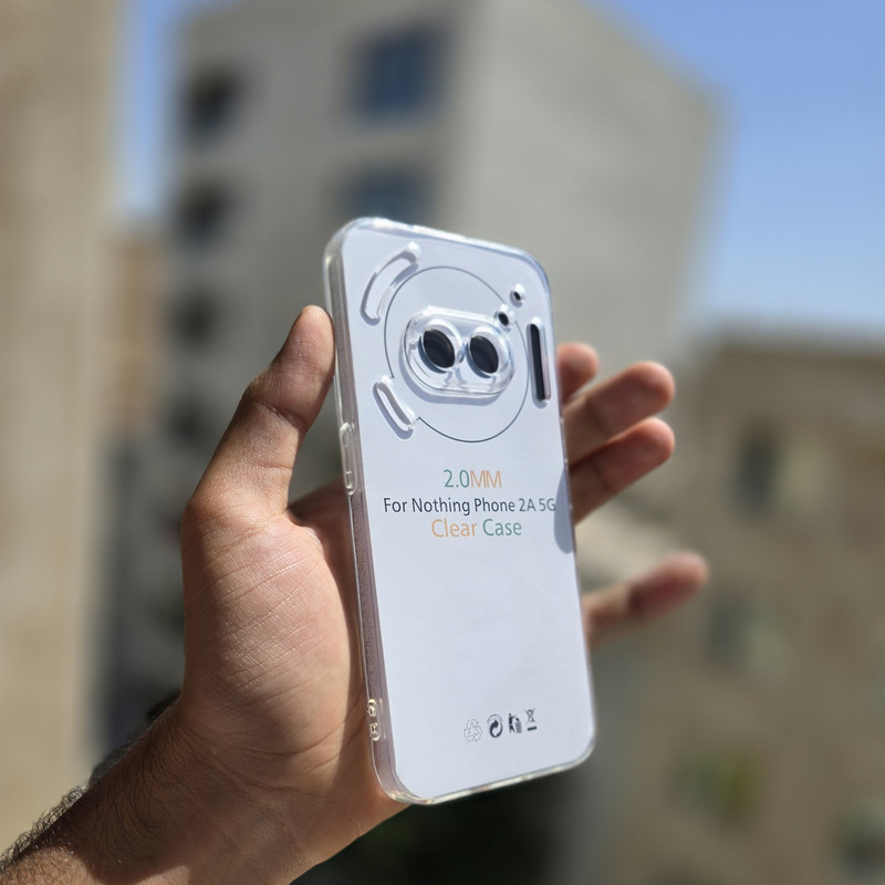کاور زیفرند مدل ژله ای محافظ لنز دار مناسب برای گوشی موبایل ناتینگ Phone 2A