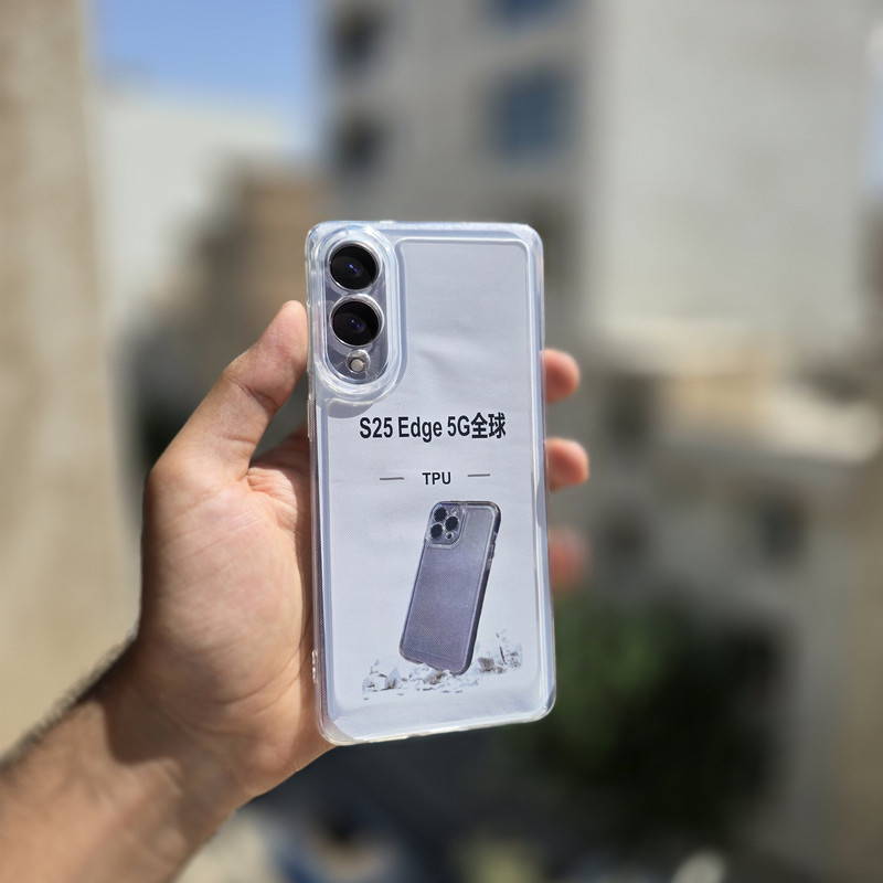کاور زیفرند مدل ژله ای محافظ لنز دار مناسب برای گوشی موبایل سامسونگ Galaxy S25 Edge کاور زیفرند مدل ژله ای محافظ لنز دار مناسب برای گوشی موبایل سامسونگ Galaxy S25 Edge