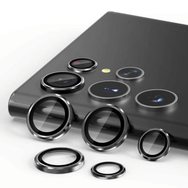 محافظ لنز دوربین شیشه ای اوجی مدل Crystal Shield مناسب برای گوشی موبایل سامسونگ Galaxy S22 Ultra محافظ لنز دوربین شیشه ای اوجی مدل Crystal Shield مناسب برای گوشی موبایل سامسونگ Galaxy S22 Ultra