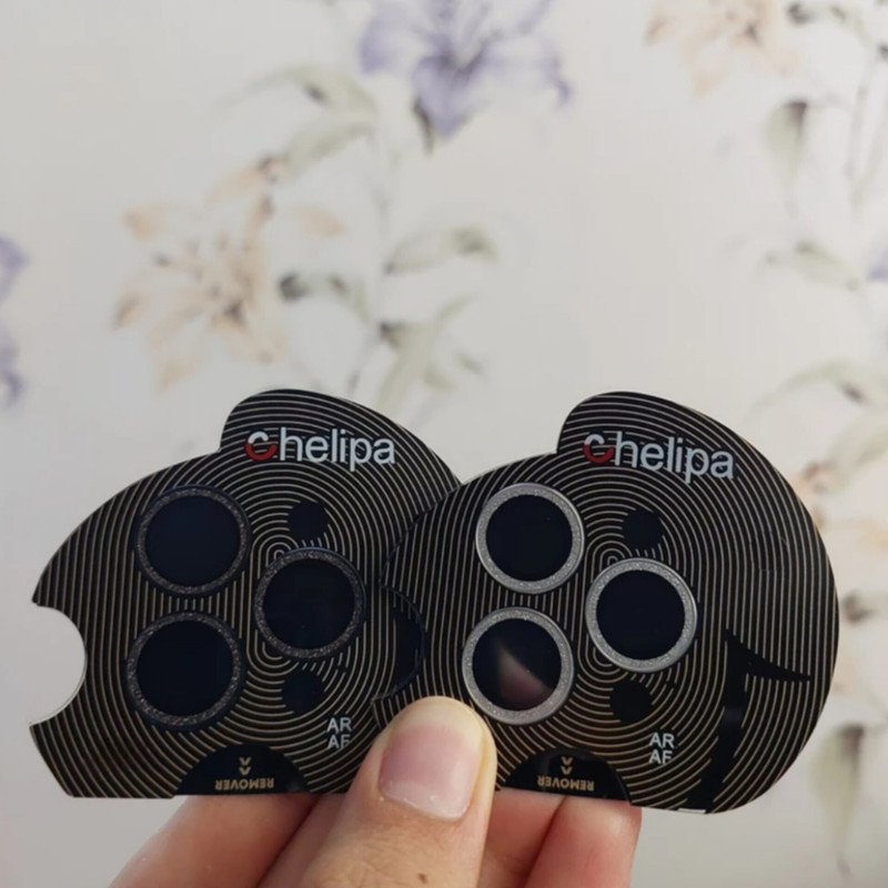محافظ لنز دوربین شیشه ای اوجی مدل chelipa shine مناسب برای گوشی موبایل  اپل iPhone 14 Pro محافظ لنز دوربین شیشه ای اوجی مدل chelipa shine مناسب برای گوشی موبایل  اپل iPhone 14 Pro