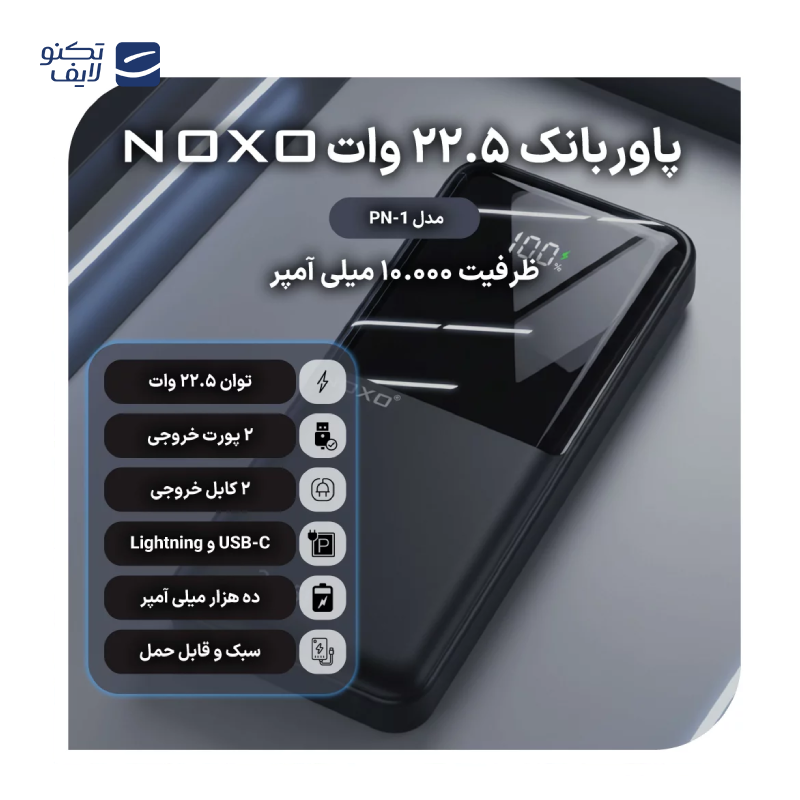 gallery-پاور بانک ویکام مدل WP-101 ظرفیت 10000 میلی آمپر ساعت copy.png gallery-پاور بانک ویکام مدل WP-101 ظرفیت 10000 میلی آمپر ساعت copy.png