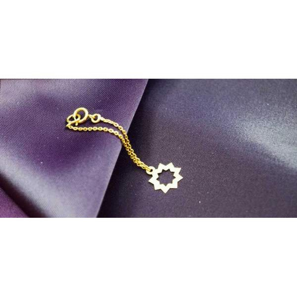 آویز ساعت طلا 18 عیار زنانه شمیم گلد گالری مدل AS312