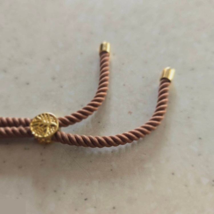 دستبند طلا 18 عیار زنانه شمیم گلد گالری کد D19-26