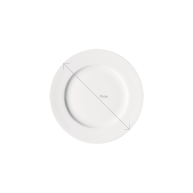 پیش دستی چینی زرین ایران مدل ایتالیا اف 19 ویلیج درجه عالی بسته 6 عددی