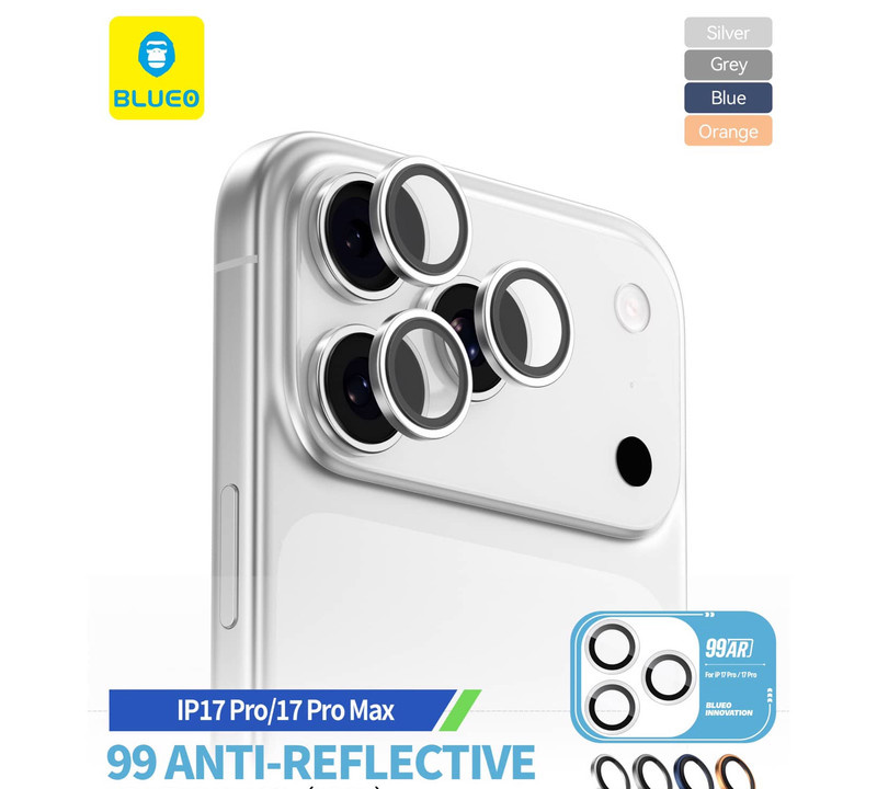 محافظ لنز دوربین اپیکوی مدل Blueo Innovation lens مناسب برای گوشی موبایل iPhone 17 Pro Max / 17 Pro محافظ لنز دوربین اپیکوی مدل Blueo Innovation lens مناسب برای گوشی موبایل iPhone 17 Pro Max / 17 Pro