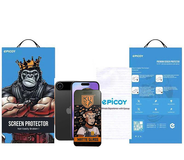 محافظ صفحه نمایش مات اپیکوی مدل Monkey Matt مناسب برای گوشی موبایل اپل iPhone 17 Air محافظ صفحه نمایش مات اپیکوی مدل Monkey Matt مناسب برای گوشی موبایل اپل iPhone 17 Air