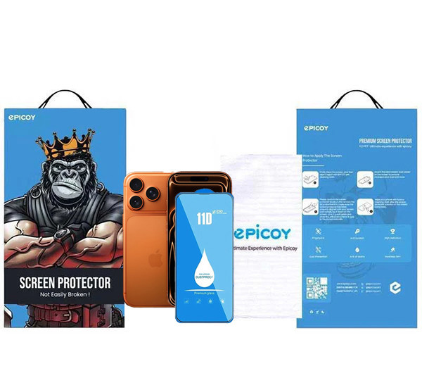 محافظ صفحه نمایش اپیکوی مدل Blue ESD مناسب برای گوشی موبایل اپل iPhone 17 Pro / 17 / 16 Pro