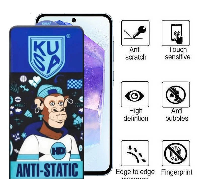 محافظ صفحه نمایش اپیکوی مدل Ice Monkey مناسب برای گوشی موبایل سامسونگ Galaxy S25 FE / A55 / A35 محافظ صفحه نمایش اپیکوی مدل Ice Monkey مناسب برای گوشی موبایل سامسونگ Galaxy S25 FE / A55 / A35