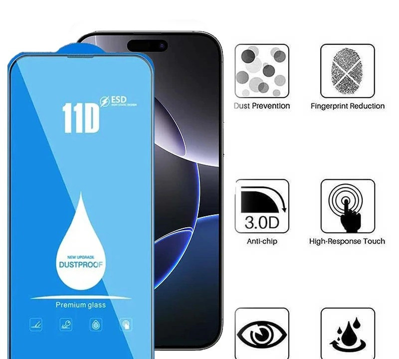 محافظ صفحه نمایش اپیکوی مدل Blue ESD مناسب برای گوشی موبایل اپل iPhone 17 / 16 Pro محافظ صفحه نمایش اپیکوی مدل Blue ESD مناسب برای گوشی موبایل اپل iPhone 17 / 16 Pro