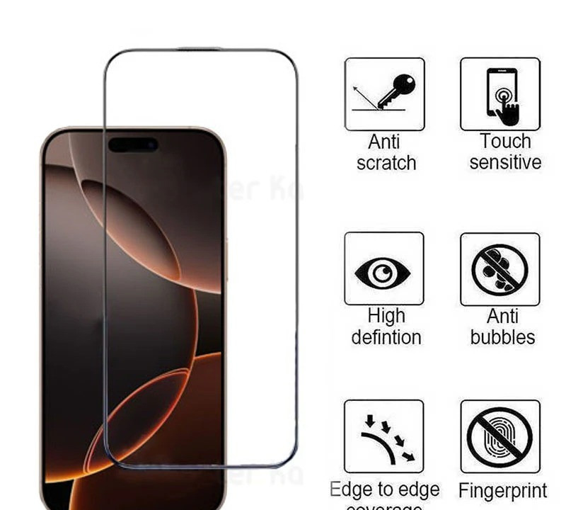 محافظ صفحه نمایش کی -زد دو مدل Full-Glass مناسب برای گوشی موبایل اپل iPhone 17 Pro Max محافظ صفحه نمایش کی -زد دو مدل Full-Glass مناسب برای گوشی موبایل اپل iPhone 17 Pro Max