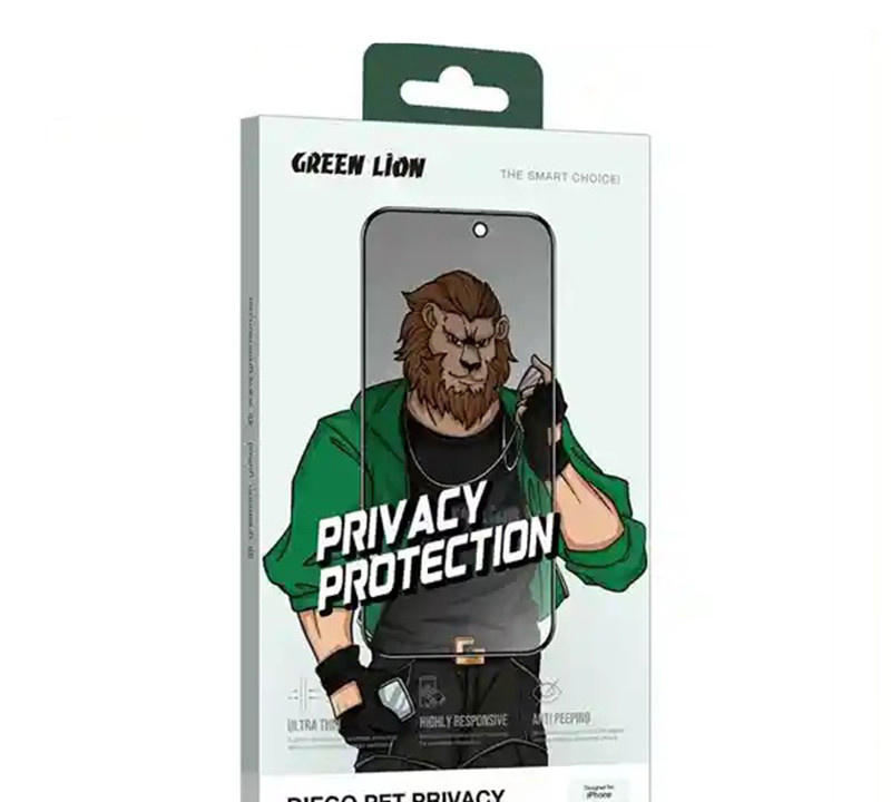 محافظ صفحه نمایش حریم شخصی گرین لاین مدل Diego Pet Privacy مناسب برای گوشی موبایل اپل  iPhone 16 Pro محافظ صفحه نمایش حریم شخصی گرین لاین مدل Diego Pet Privacy مناسب برای گوشی موبایل اپل  iPhone 16 Pro
