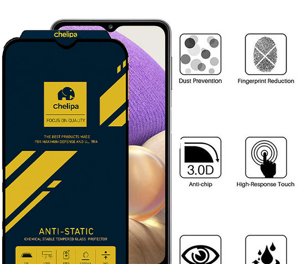 محافظ صفحه نمایش اپیکوی مدل Chelipa Anti-Static مناسب برای گوشی موبایل سامسونگ Galaxy A23/A13/A12/A32 5G/M12/M32 5G/A03s/A03/A03 Core/A02s/A02/A12 Nacho محافظ صفحه نمایش اپیکوی مدل Chelipa Anti-Static مناسب برای گوشی موبایل سامسونگ Galaxy A23/A13/A12/A32 5G/M12/M32 5G/A03s/A03/A03 Core/A02s/A02/A12 Nacho
